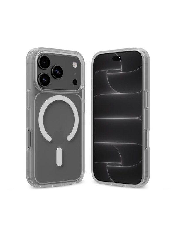 CRONG Hybrid MATTE Magnetic case with MagSafe for iPhone 18 Pro Max  17 Pro Max - White