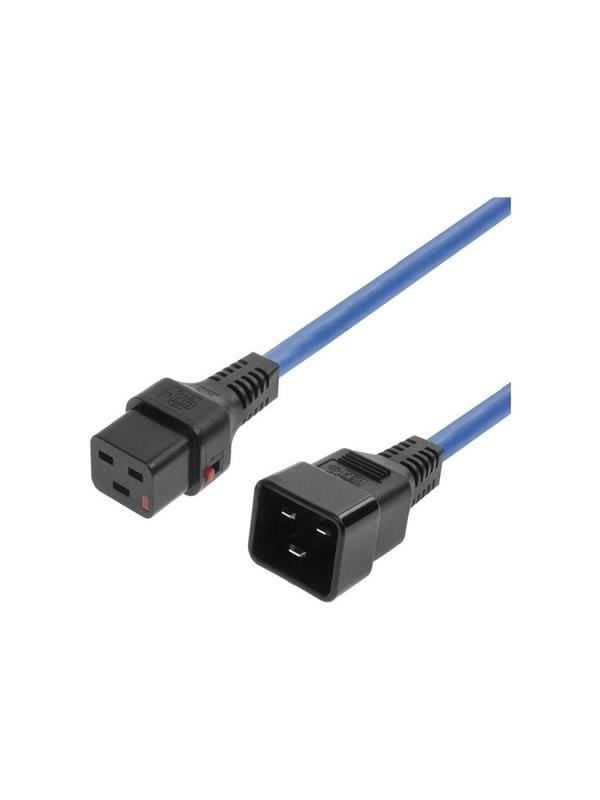 MicroConnect - power cable - IEC 60320 C19 to IEC 60320 C20 - 1 m