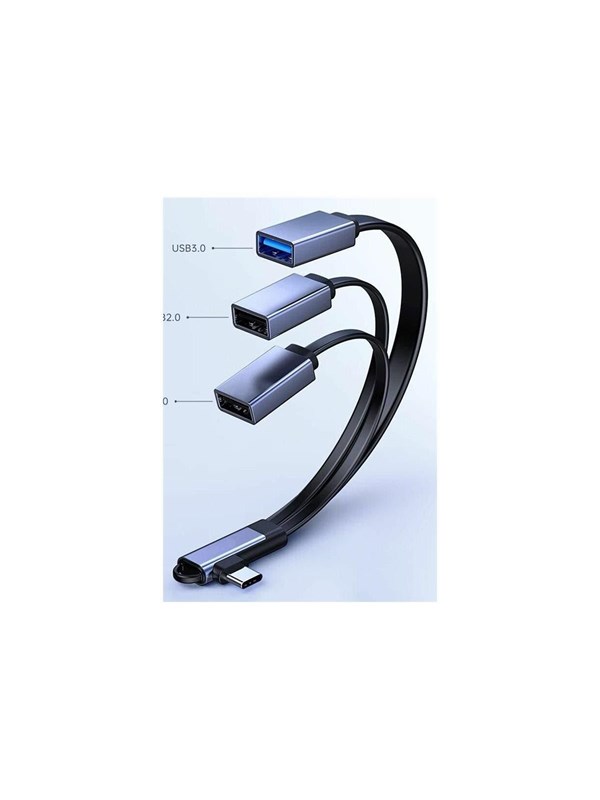 MicroConnect - USB-C adapter kit - 24 pin USB-C - 12 cm