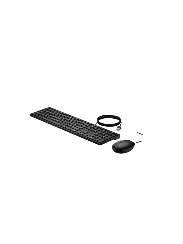 HP Desktop 320MK - Tastatur & Maus Set - Italienisch - Schwarz