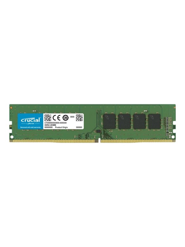 Crucial - DDR4 - module - 16 GB - DIMM 288-pin  PC4-25600 - unbuffered