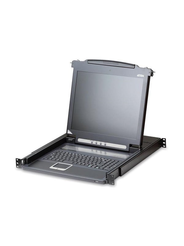 Image of 17" ATEN KVM console - 17"
