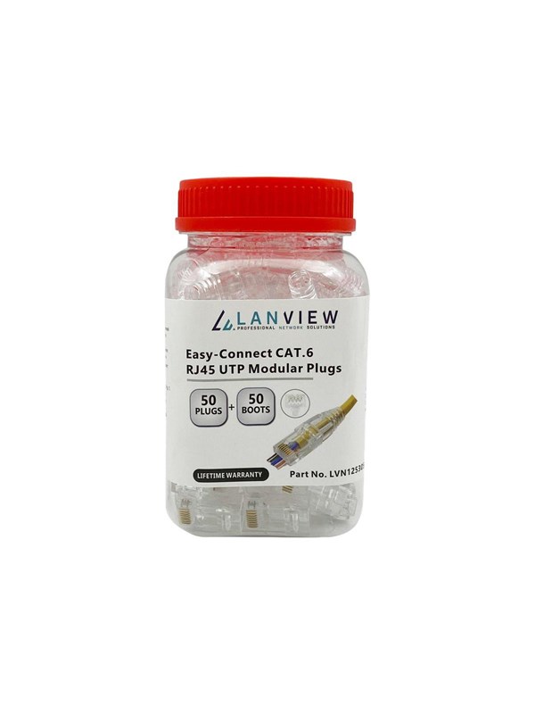 Lanview network connector - Transparent