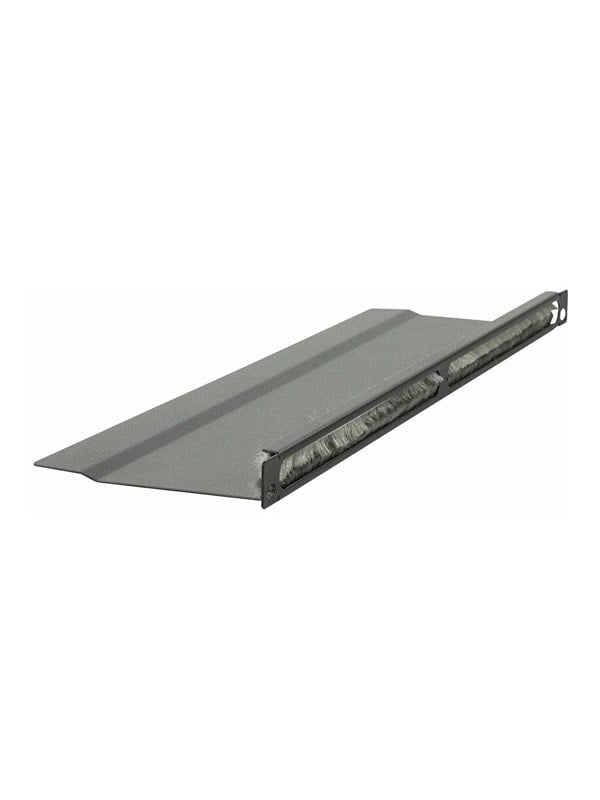 Lanview by Logon - rack cable organiser - L bent brushed - 05U