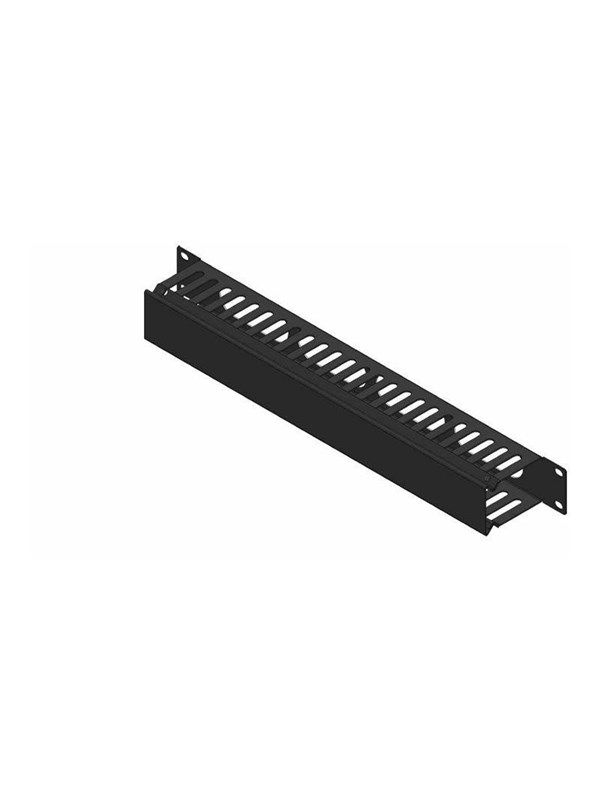 Lanview by Logon - rack cable management panel - sliding cover - 1U