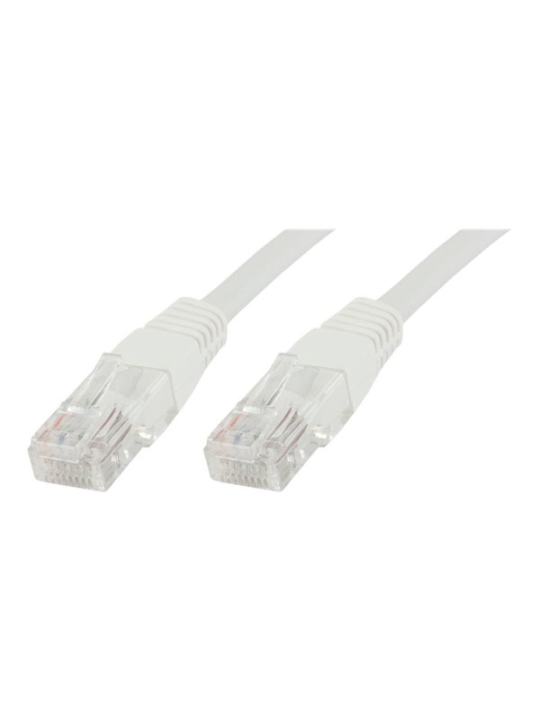 CoreParts MicroConnect network cable - 1 m - white - Wei