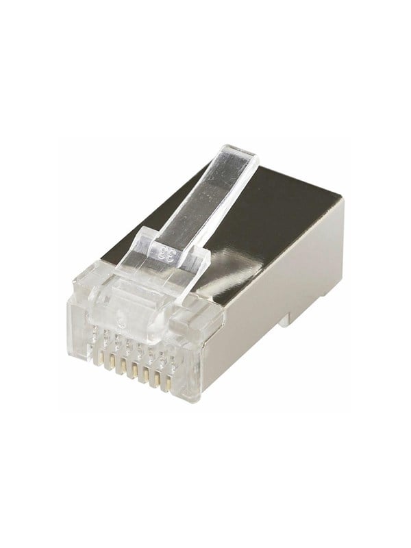 MicroConnect Easy Connector network connector - aluminium - Silber