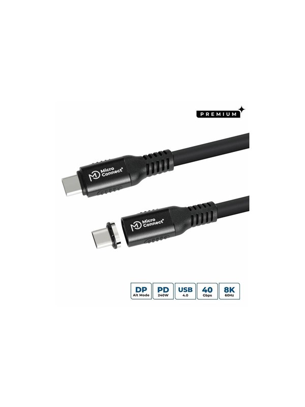MicroConnect Premium - USB-C cable - USB-C to USB-C - 15 cm