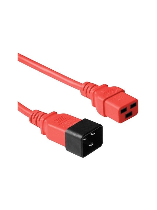 MicroConnect - power cable - IEC 60320 C20 to IEC 60320 C19 - 18 m