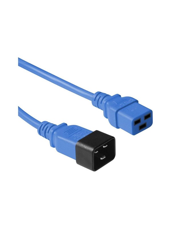 MicroConnect - power cable - IEC 60320 C20 to IEC 60320 C19 - 18 m