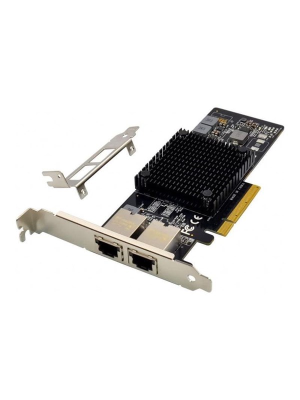 MicroConnect - network adapter - PCIe 30 x8 - 10 Gigabit Ethernet x 2