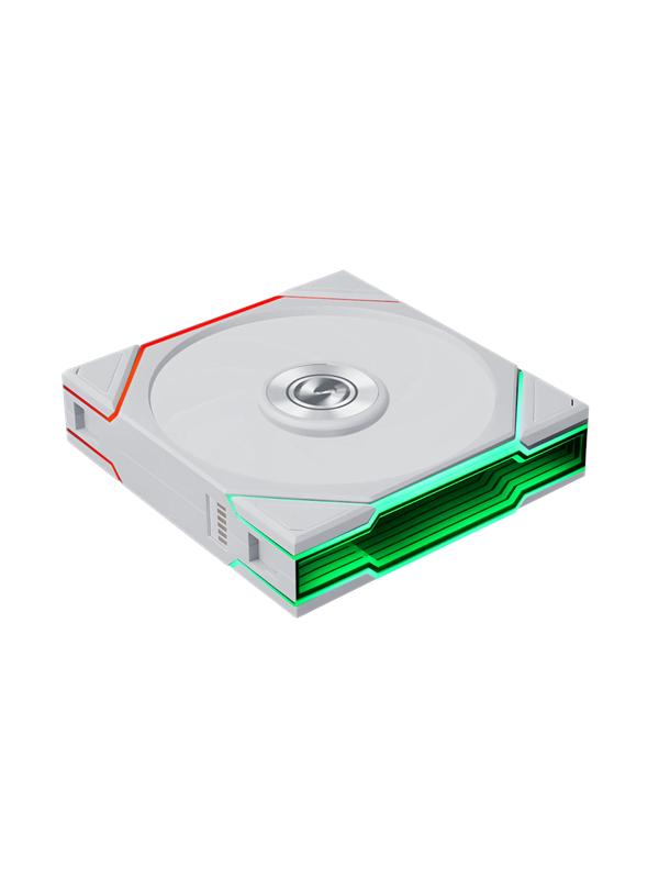 Lian Li UNI FAN TL FLEX 120 - Gehuselfter - 120mm - Wei mit RGB LED - 33 dBA