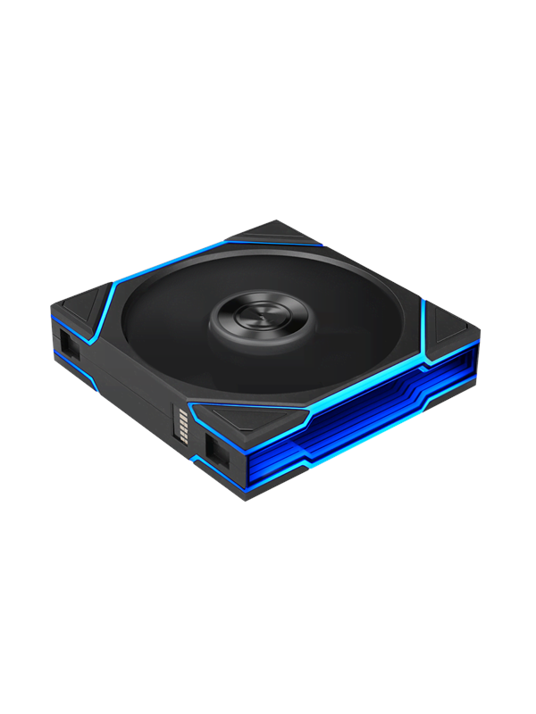 Lian Li UNI FAN TL FLEX 120 Reversed - Gehuselfter - 120mm - Schwarz mit RGB LED - 33 dBA
