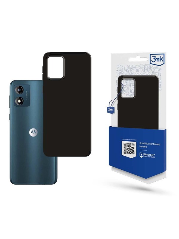3mk Matt Case Black - Motorola Moto E13