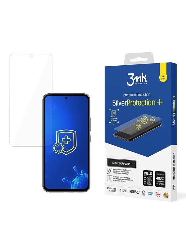 3mk Screen Protector for Samsung Galaxy A54 5G Antibacterial Screen for Gamers from the  Silver Protection Series