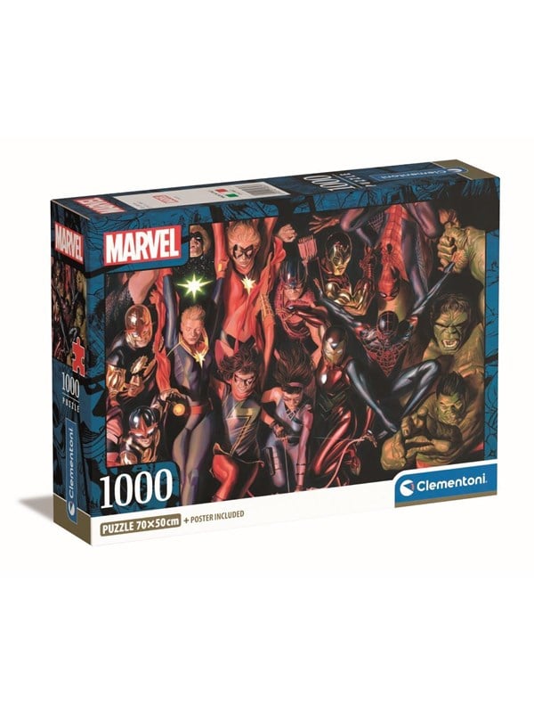 Clementoni HQC Marvel Jigsaw Puzzle 1000 pieces 2D Puzzles