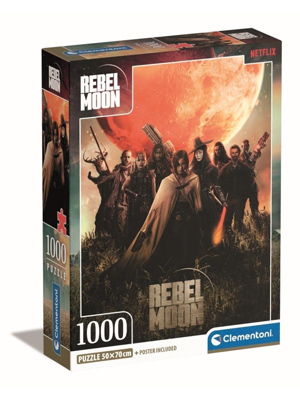 Clementoni HQC Netflix Rebel Moon 2 Jigsaw Puzzle 1000 pieces 2D Puzzles