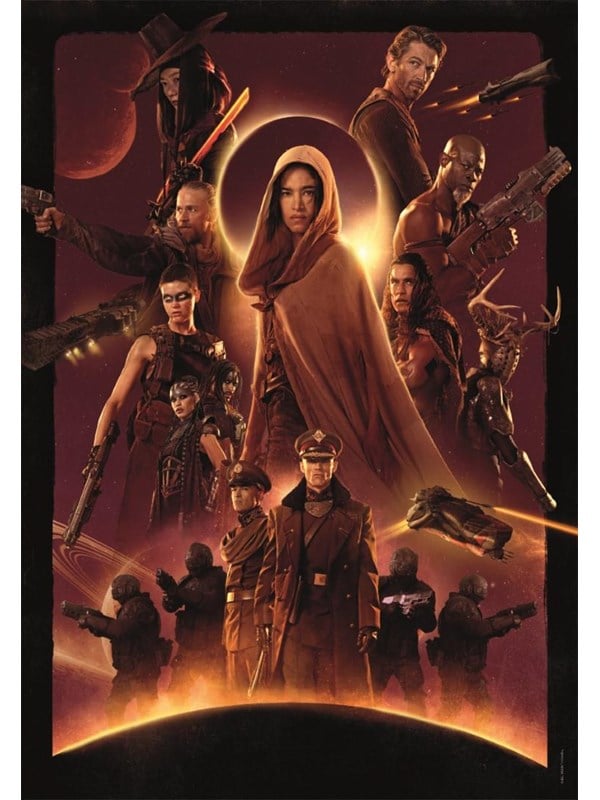 Clementoni HQC Netflix Rebel Moon 3 Jigsaw Puzzle 1000 pieces 2D Puzzles