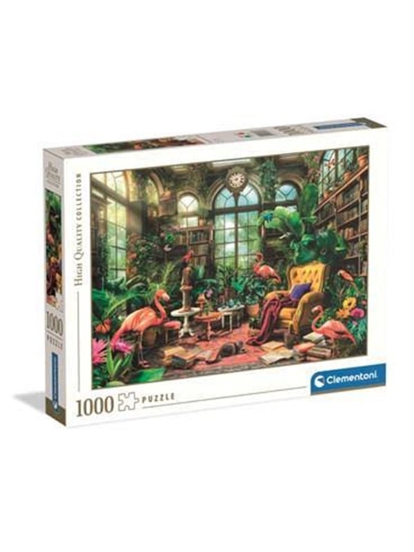 Clementoni HQC The Greenhouse Library Jigsaw Puzzle 1000 pieces 2D Puzzles