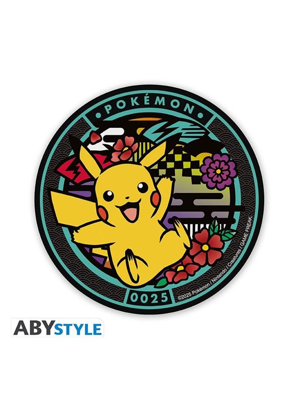 ABYstyle - Pokemon - Cermic Coaster Pikachu - Untersetzer