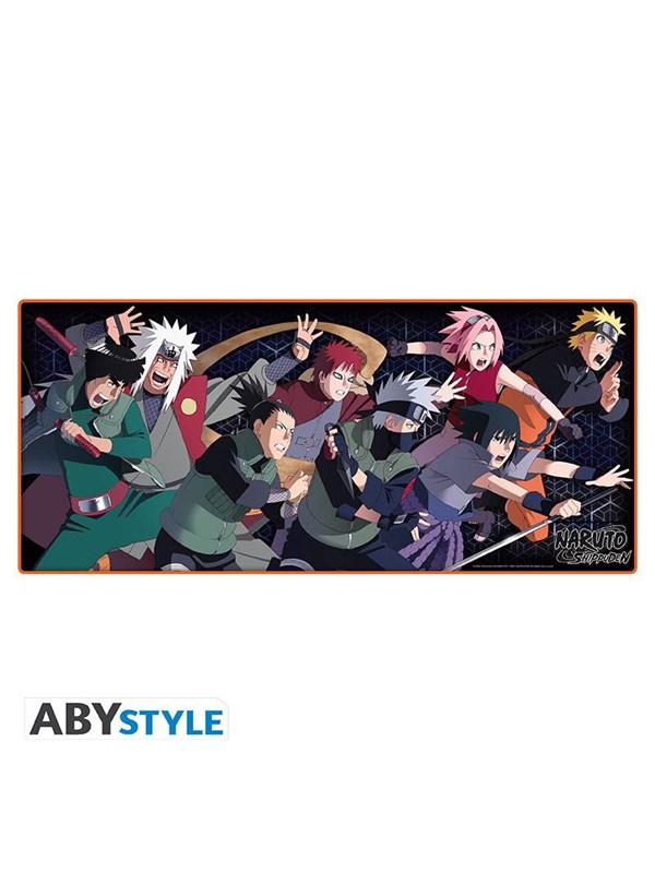 ABYstyle Naruto Shippuden - Ninja Squad Mousepad XXL