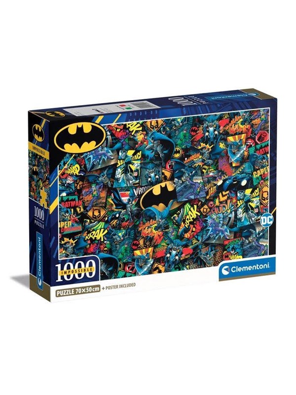 Clementoni Batman jigsaw puzzle 1000 pieces 2D Puzzles