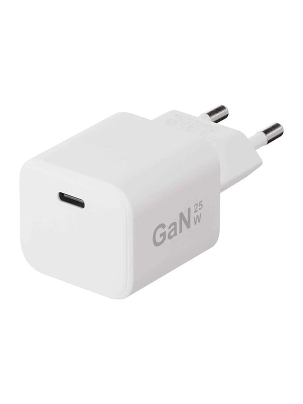 X2O 25W Home Charger USB-C GaN - White