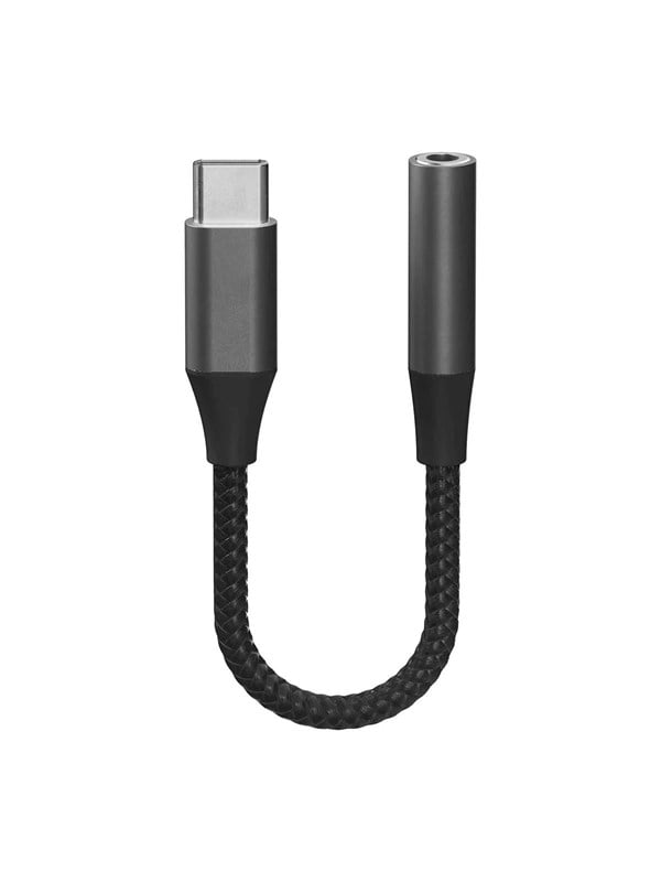 X2O Longlife USB-C Audio Adapter USB-C35mm 01m - Black