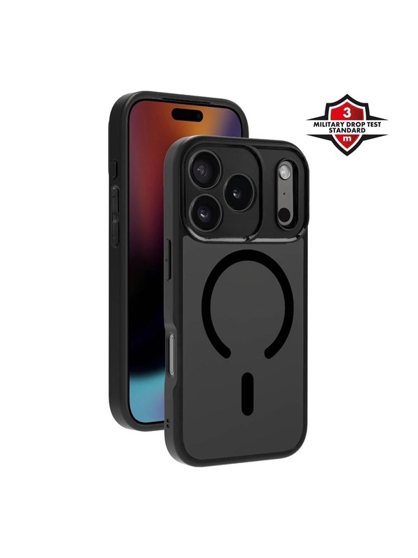 X2O Mag Frosted Cover Apple iPhone 18 Pro17 Pro - Black