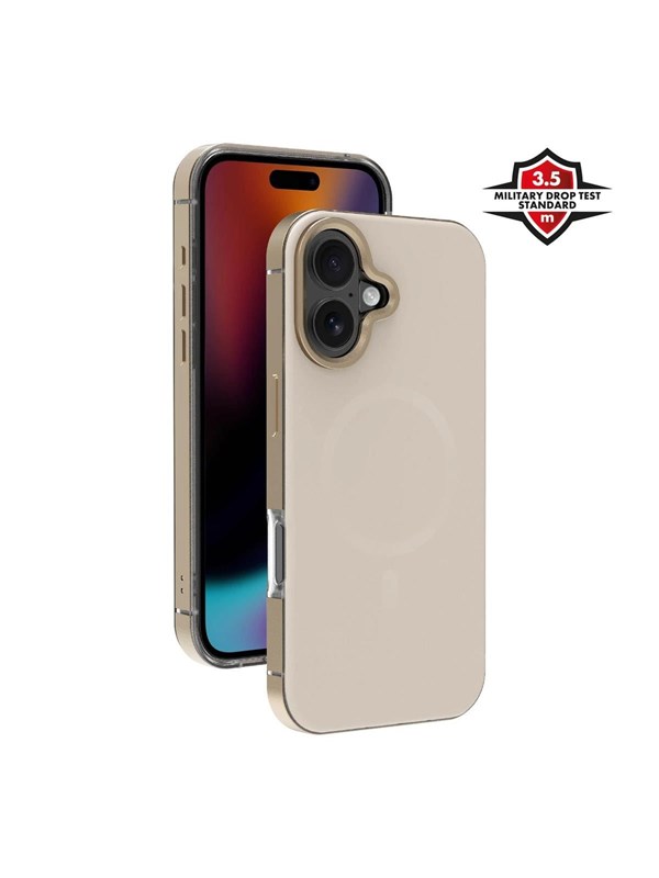 X2O Mag Metal Cover Apple iPhone 17 - BeigeGold