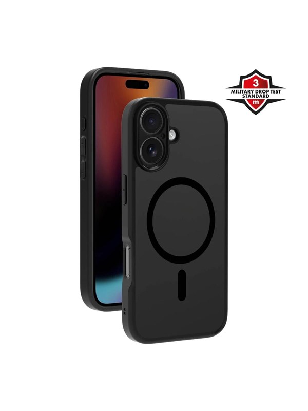 X2O Mag Frosted Cover Apple iPhone 17 Semi-TransparentBlack