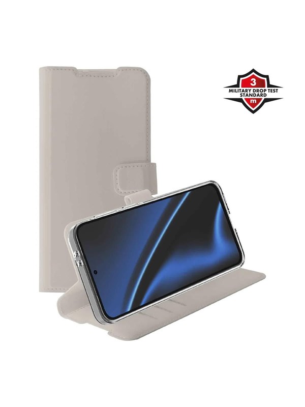 X2O Classic Wallet Samsung Galaxy A37 5G - Greige