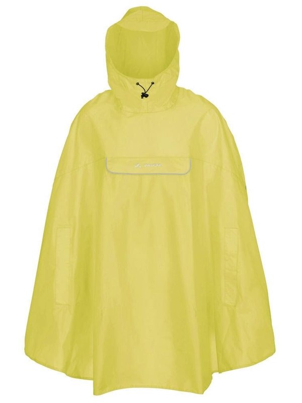 Vaude Valdipino Rain Poncho - Size L - Yellow
