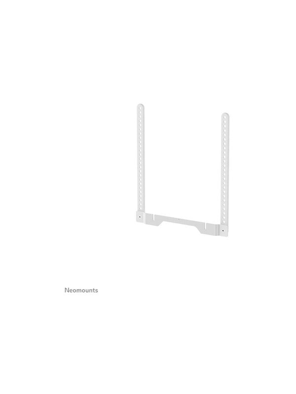 Neomounts AV35-724WH1 mounting kit - for sound bar - easy installation - white - Max 2 kg - recommended for 75