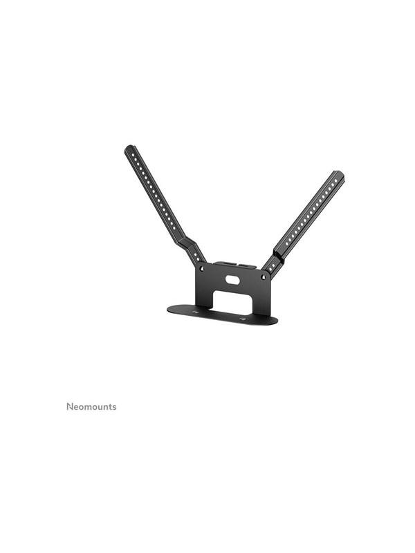 Neomounts AV35-726BL1 mounting kit - for sound bar - easy installation - black - Max 5 kg - recommended for 75