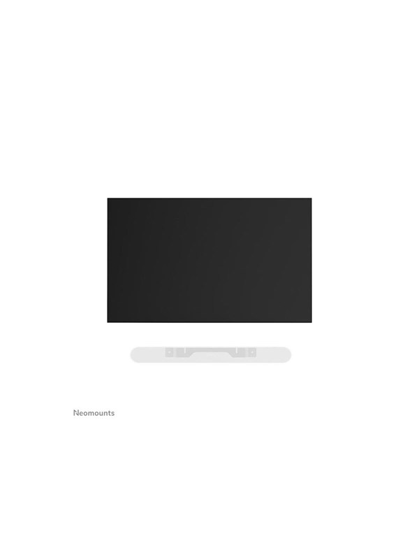 Neomounts WL30-724WH1 mounting kit - for sound bar - easy installation - white - Max 2 kg - recommended for