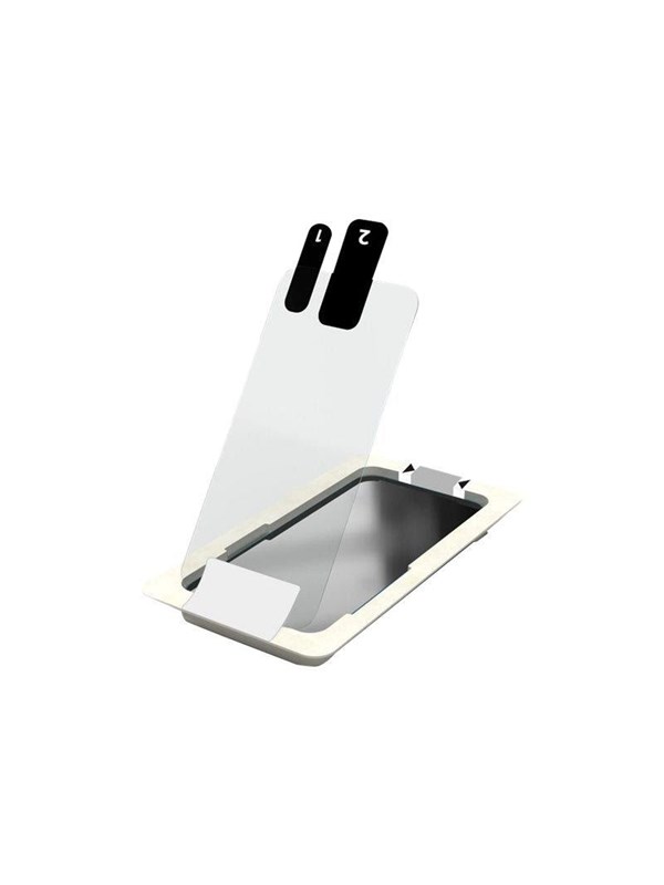 eSTUFF Titan Shield - screen protector for mobile phone - with mounting frame