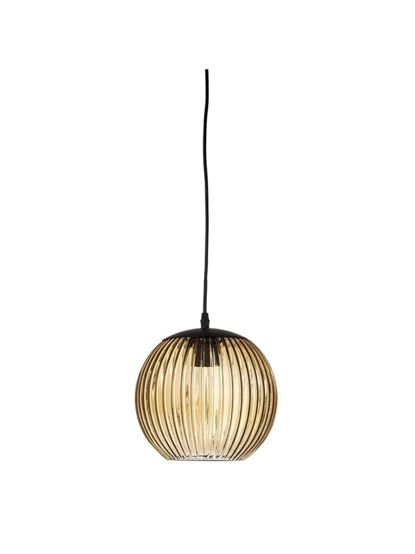 Bloomingville Sybia Pendelleuchte Braun Glas