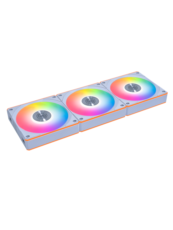 Lian Li UNI FAN CL FLEX 120 3-pack - Gehuselfter - 120mm - Wei mit RGB LED - 30 dBA