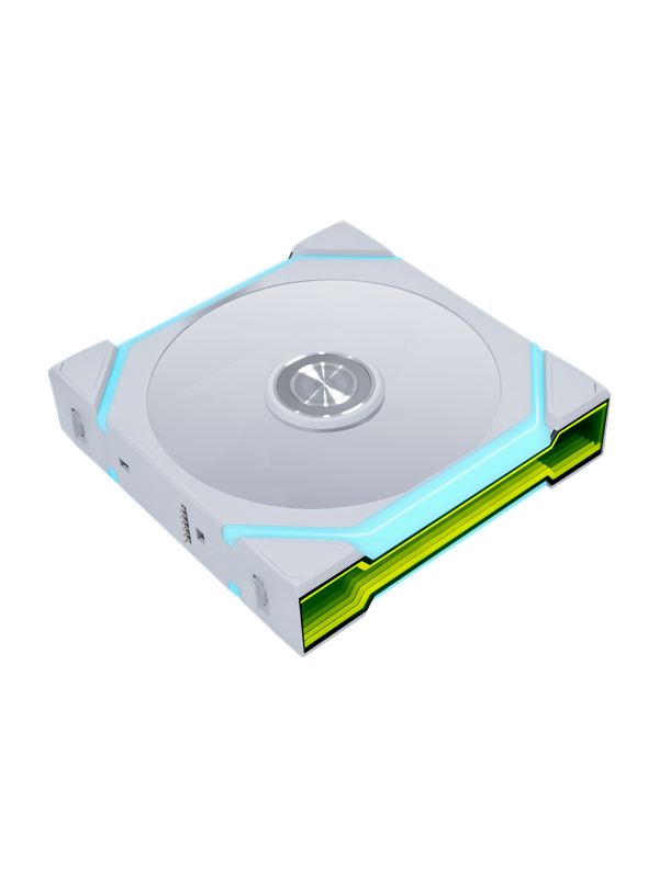 Lian Li UNI FAN SL FLEX 120 Reversed - Gehuselfter - 120mm - Wei mit RGB LED - 31 dBA