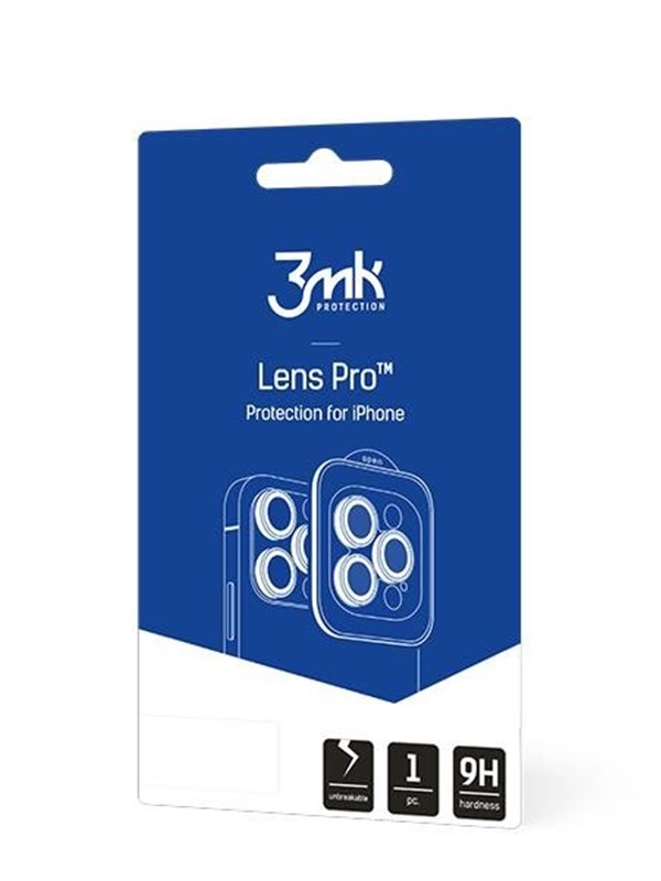 3mk Lens Protection Pro camera Cover for iPhone 14 - Blue