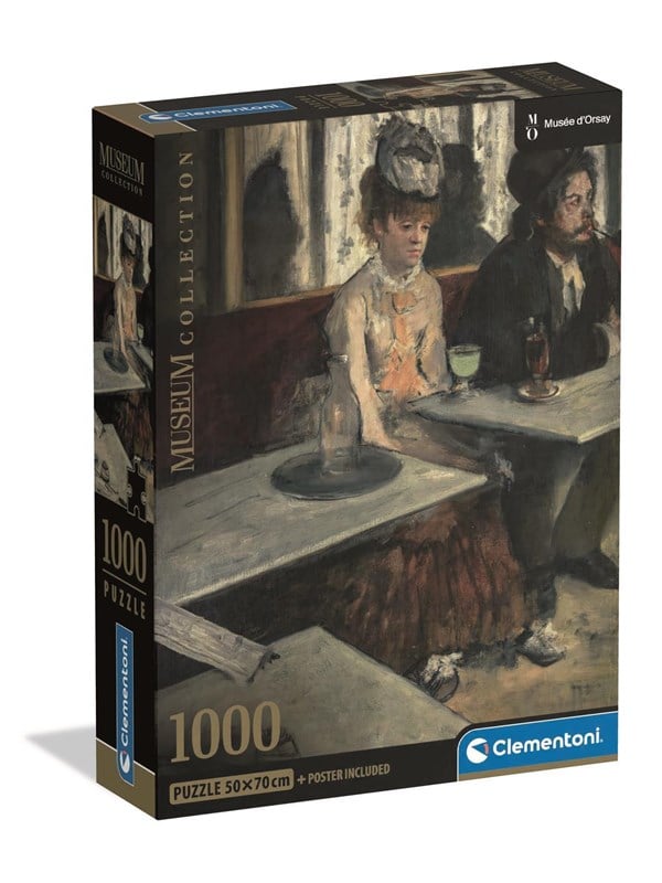 Clementoni Muse dOrsay Dans un caf Jigsaw Puzzle 1000 pieces 2D Puzzles