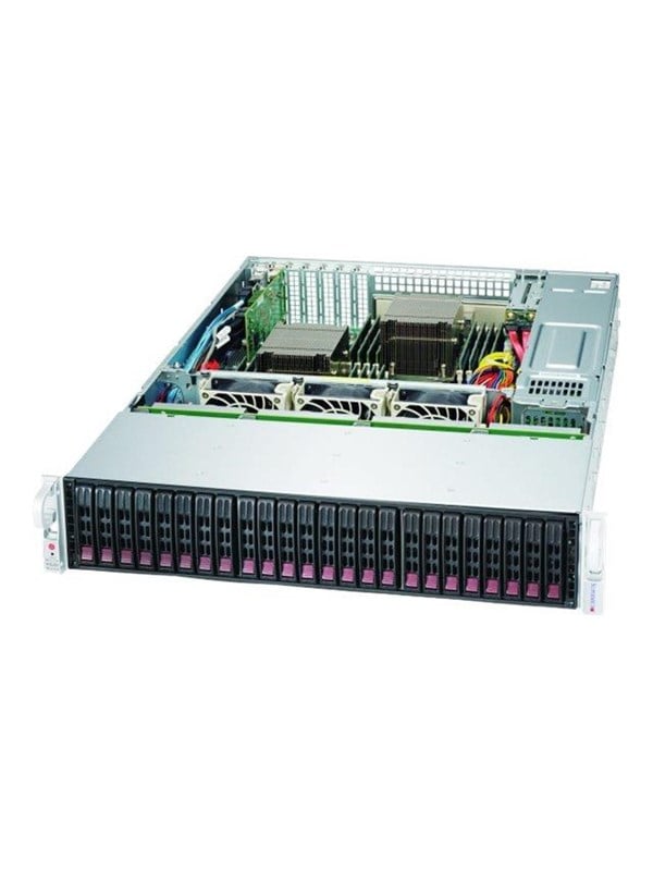 Supermicro SC216 BE1C4-R1K23LPB - Gehuse - Server Rack - Schwarz