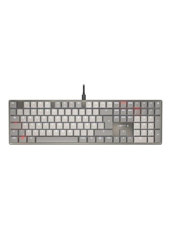 Cherry KC - keyboard - 100 full size - QWERTZ - German Input Device - Tastatur - Full-Size - Deutsch - Schwarz