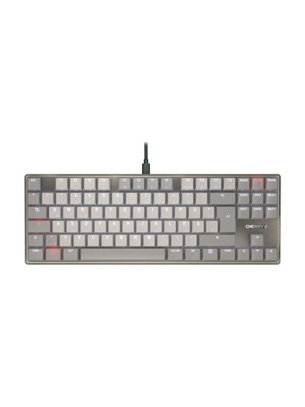 Cherry KC 500 MX LP - Tastatur - 80 - Deutsch - Grau