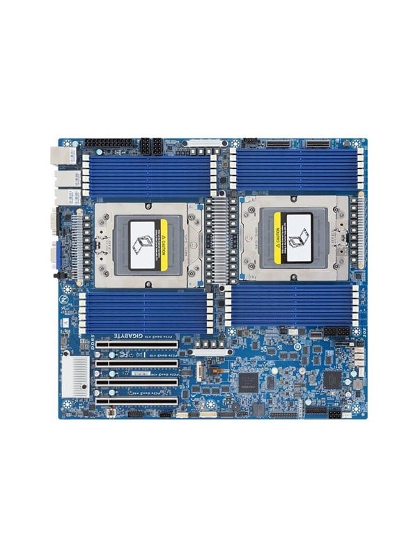 GIGABYTE MZ73-LM2 Mainboard - AMD LGA6096 x 2 - DDR5 RAM - Extended ATX