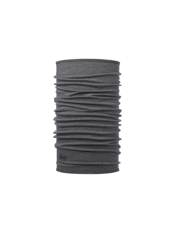 Buff  Merino Midweight Neckwear - Light Grey