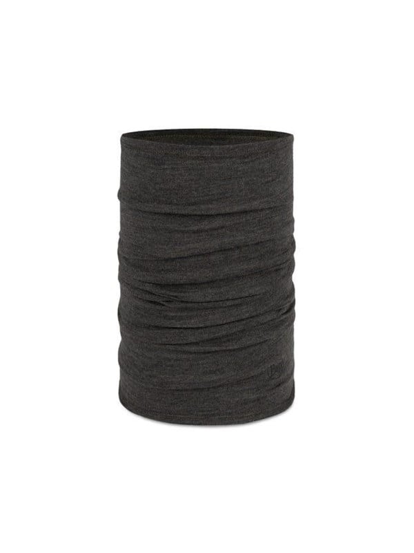 Buff  Merino Midweight Neckwear - Solid Bark