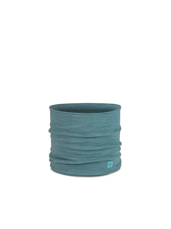 Buff  Merino Heavyweight Neck Warmer - Solid Pool