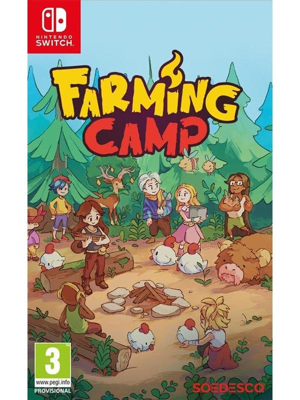 Farming Camp - Nintendo Switch - Simulator - PEGI 3